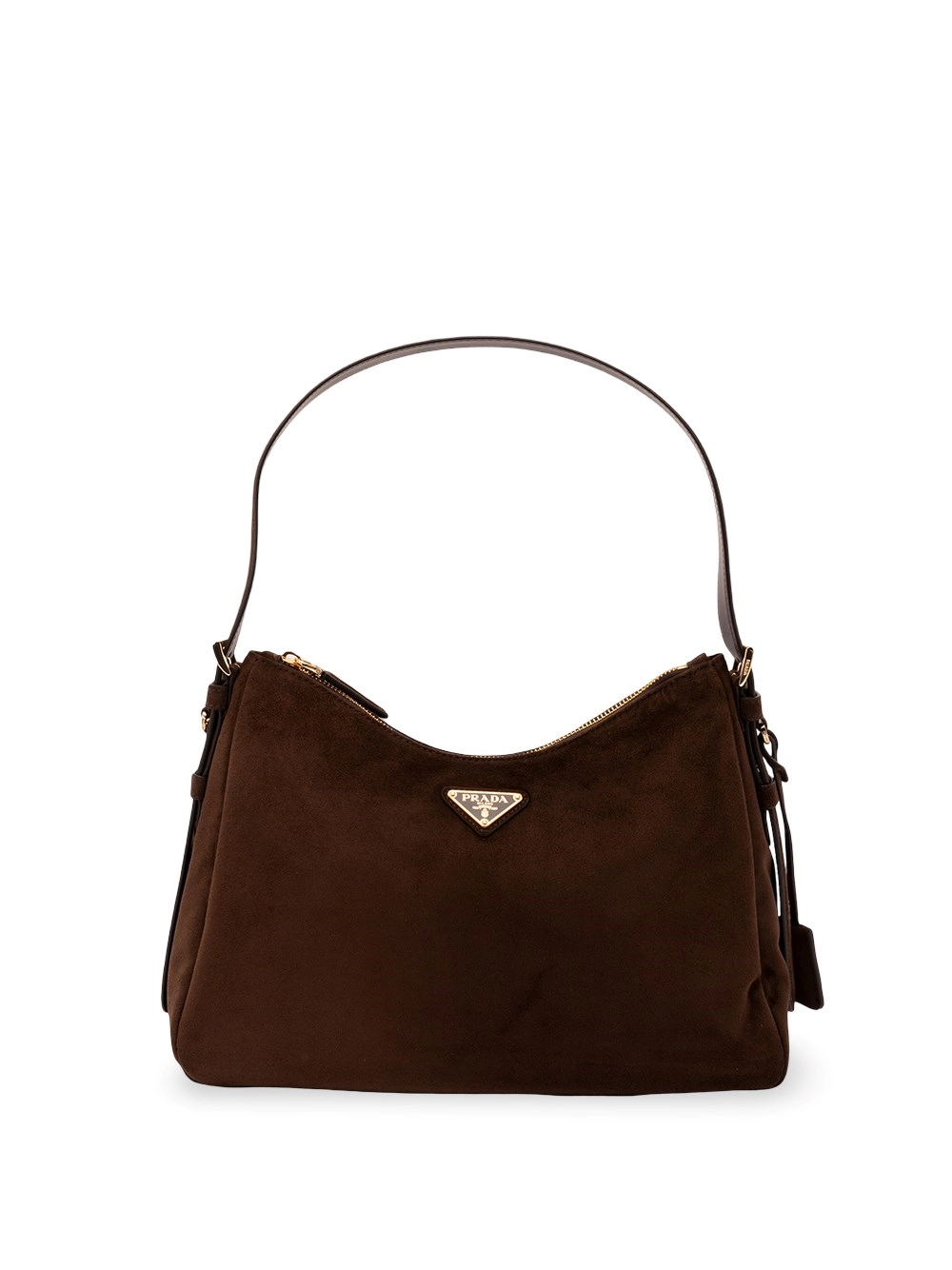Prada Suede Shoulder Bag