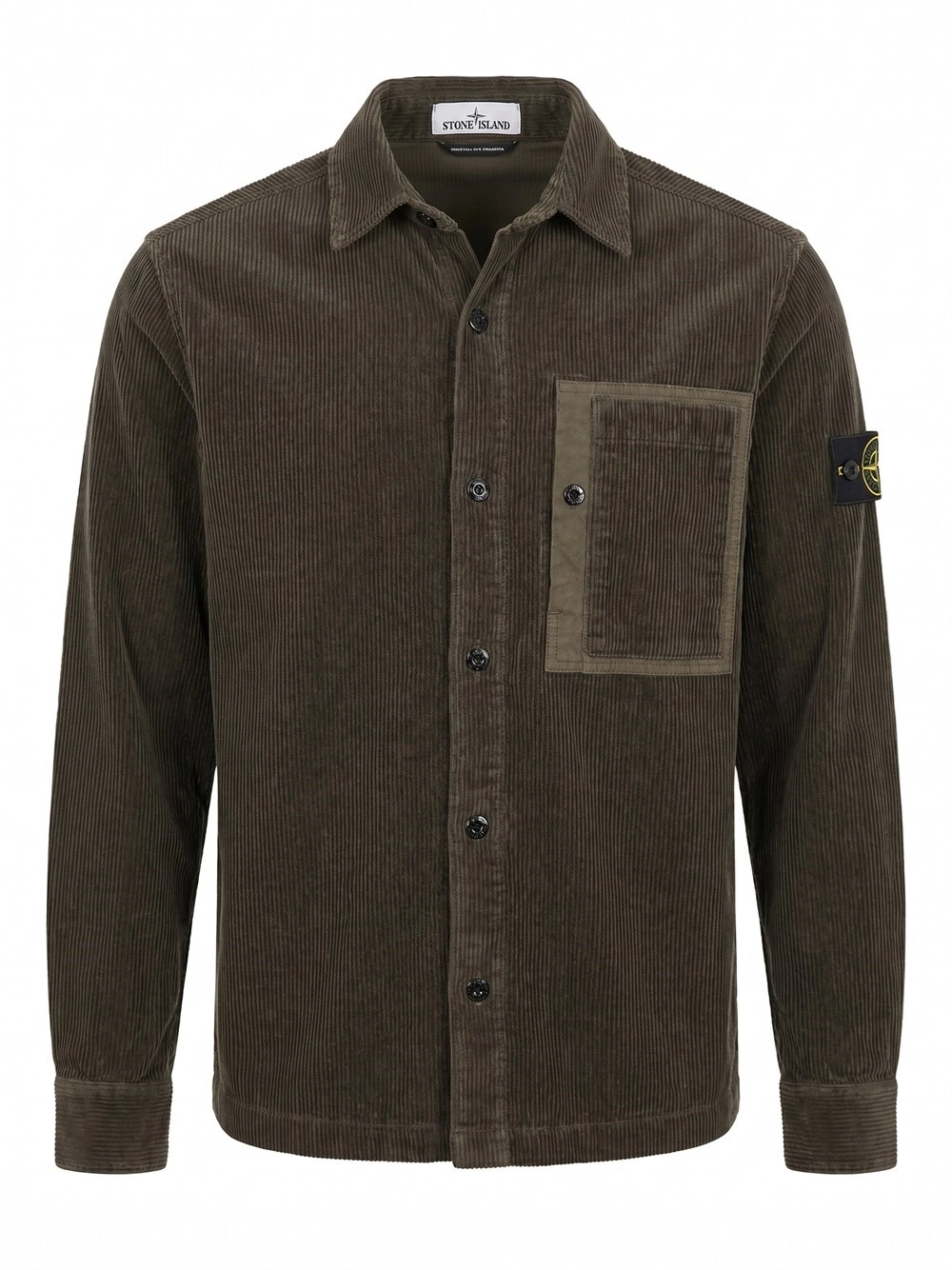 Stone Island Organic Cotton Corduroy Shirt