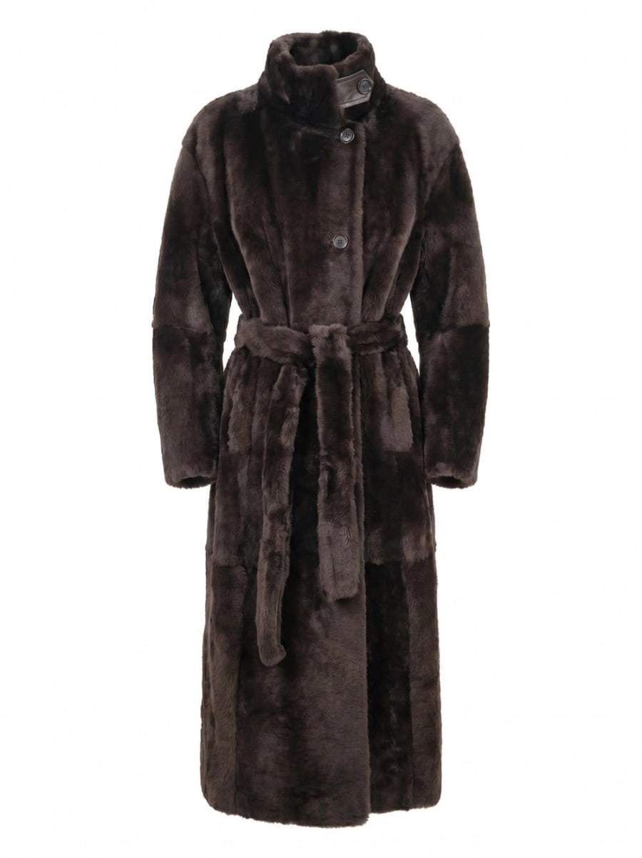 Brunello Cucinelli Fur Overcoat