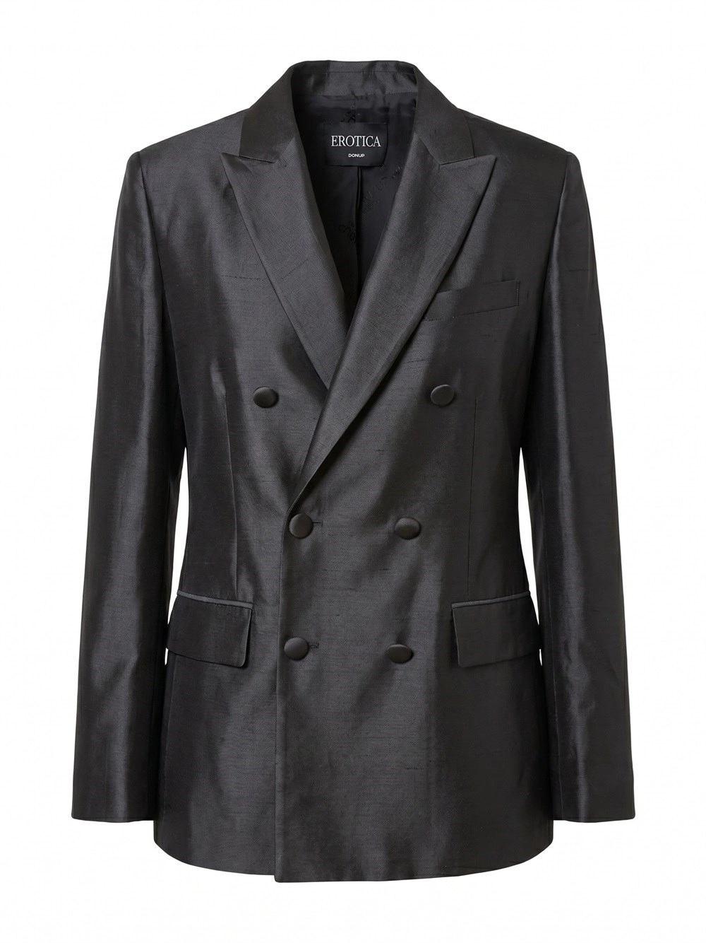 Dondup Double Breasted Shantung Blazer