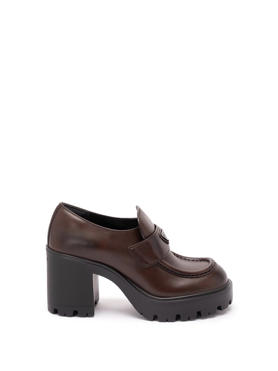 Prada Vintage Leather Loafers