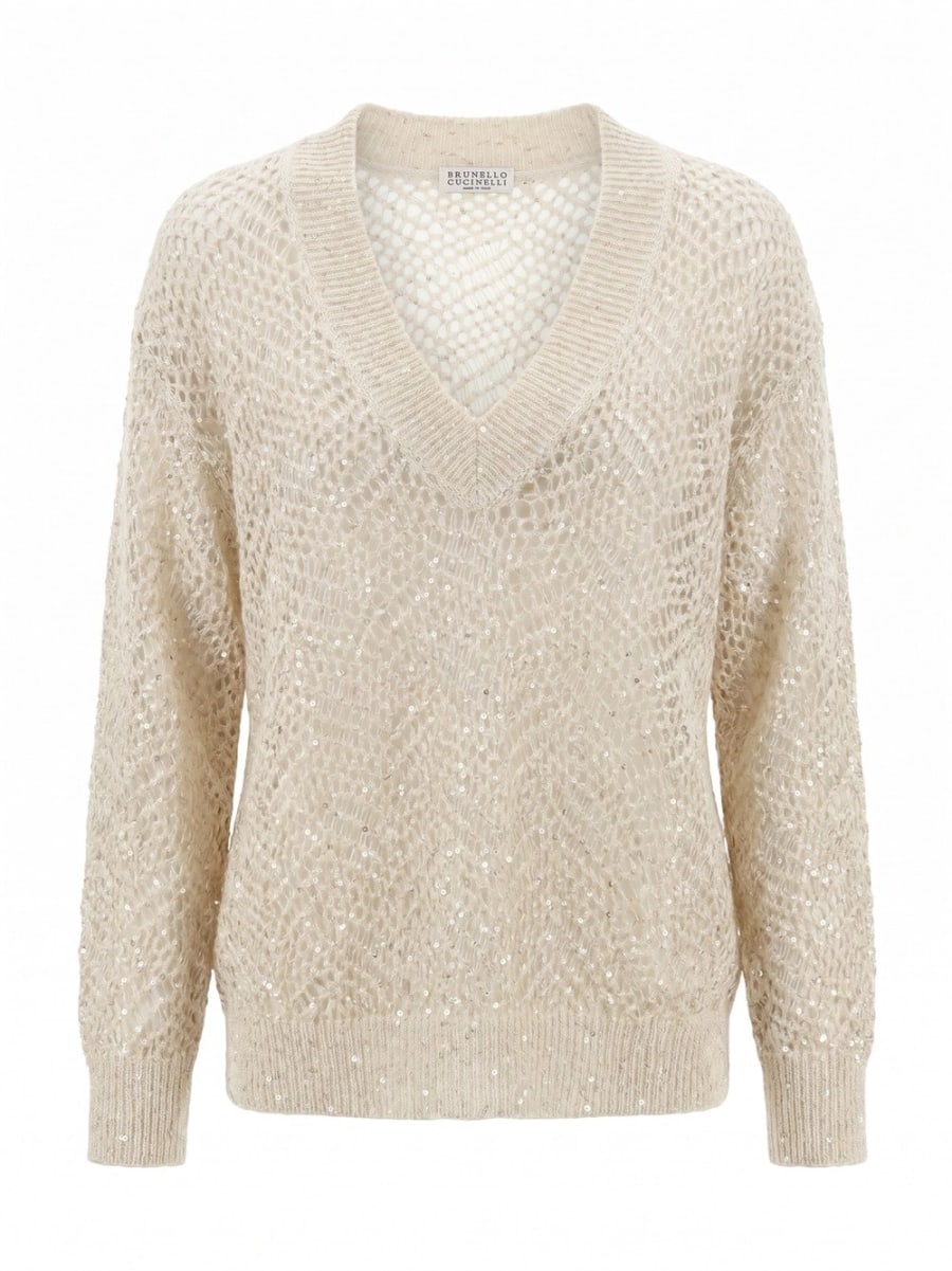 Brunello Cucinelli V Neck Sweater
