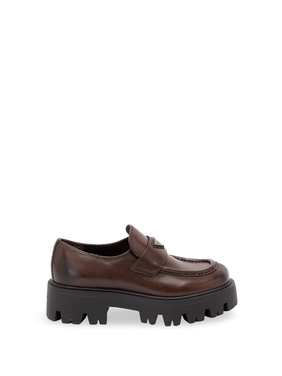Prada Vintage Leather Loafers