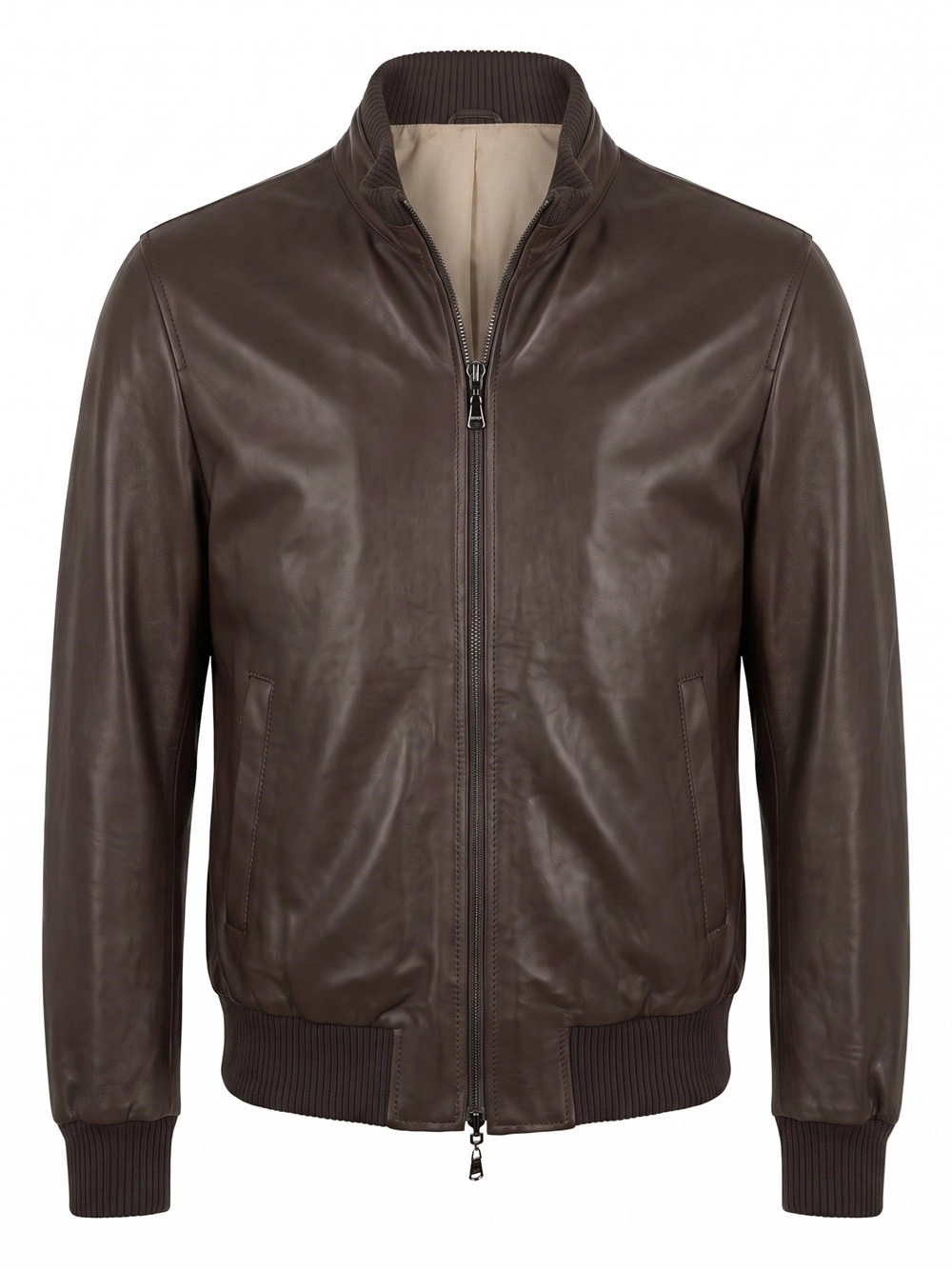 Barba napoli Leather Jacket