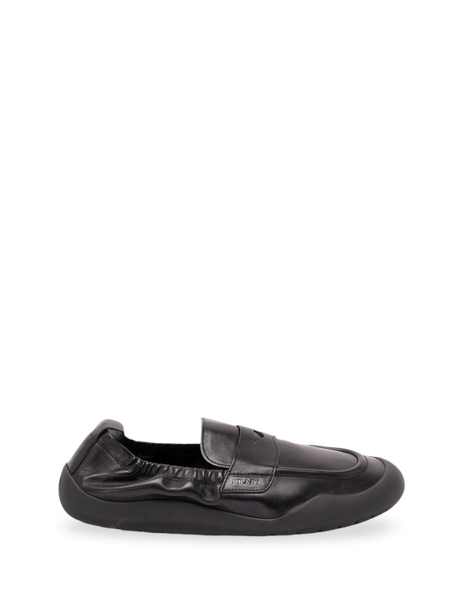 Prada Speedrock Leather Loafers