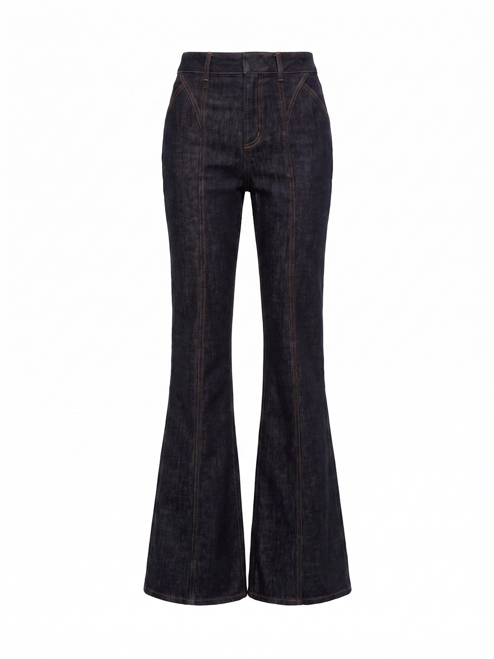 self-portrait High Waisted Denim Jeans