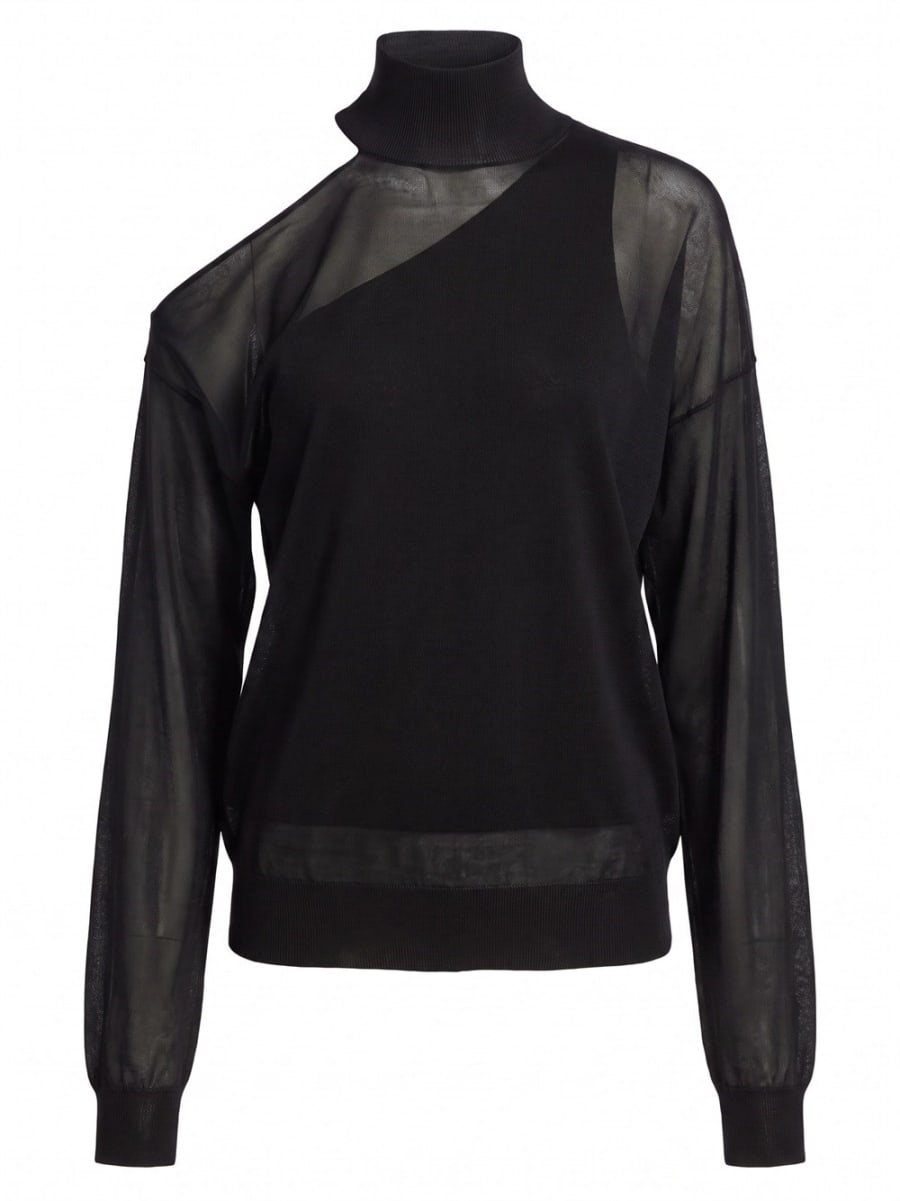 Fendi Organza Pull Sweater