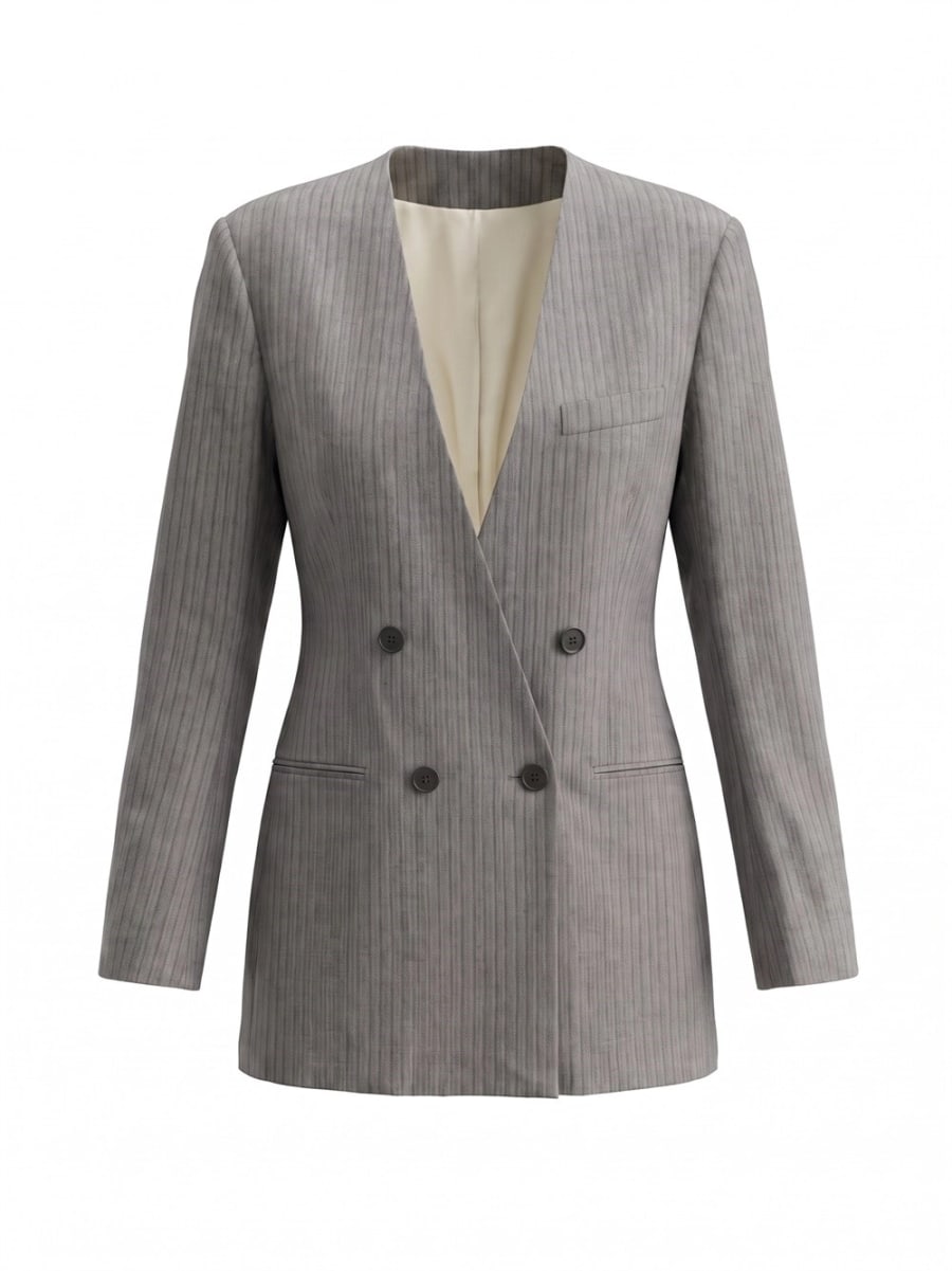 Alberta ferretti Double-Breasted Blazer