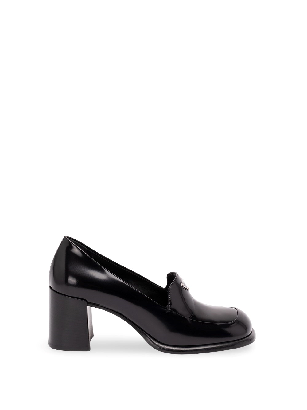 Prada Brushed Leather Loafers