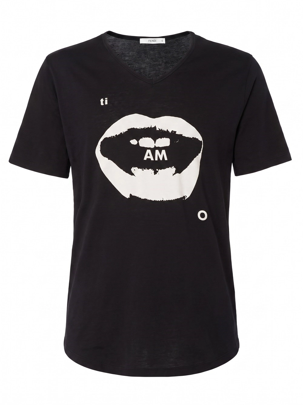 Fendi `Ti amo` Print T-Shirt