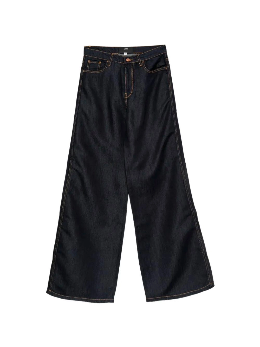 3x1 `The Silk Kat` Wide Leg Pants