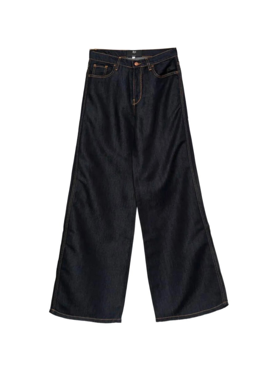3x1 `The Silk Kat` Wide Leg Pants