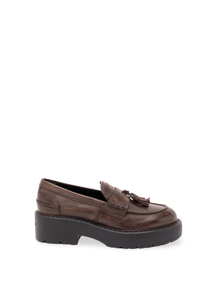 Miu Miu Leather Loafers