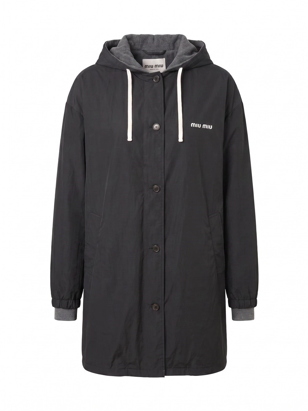 Miu Miu Hooded Caban