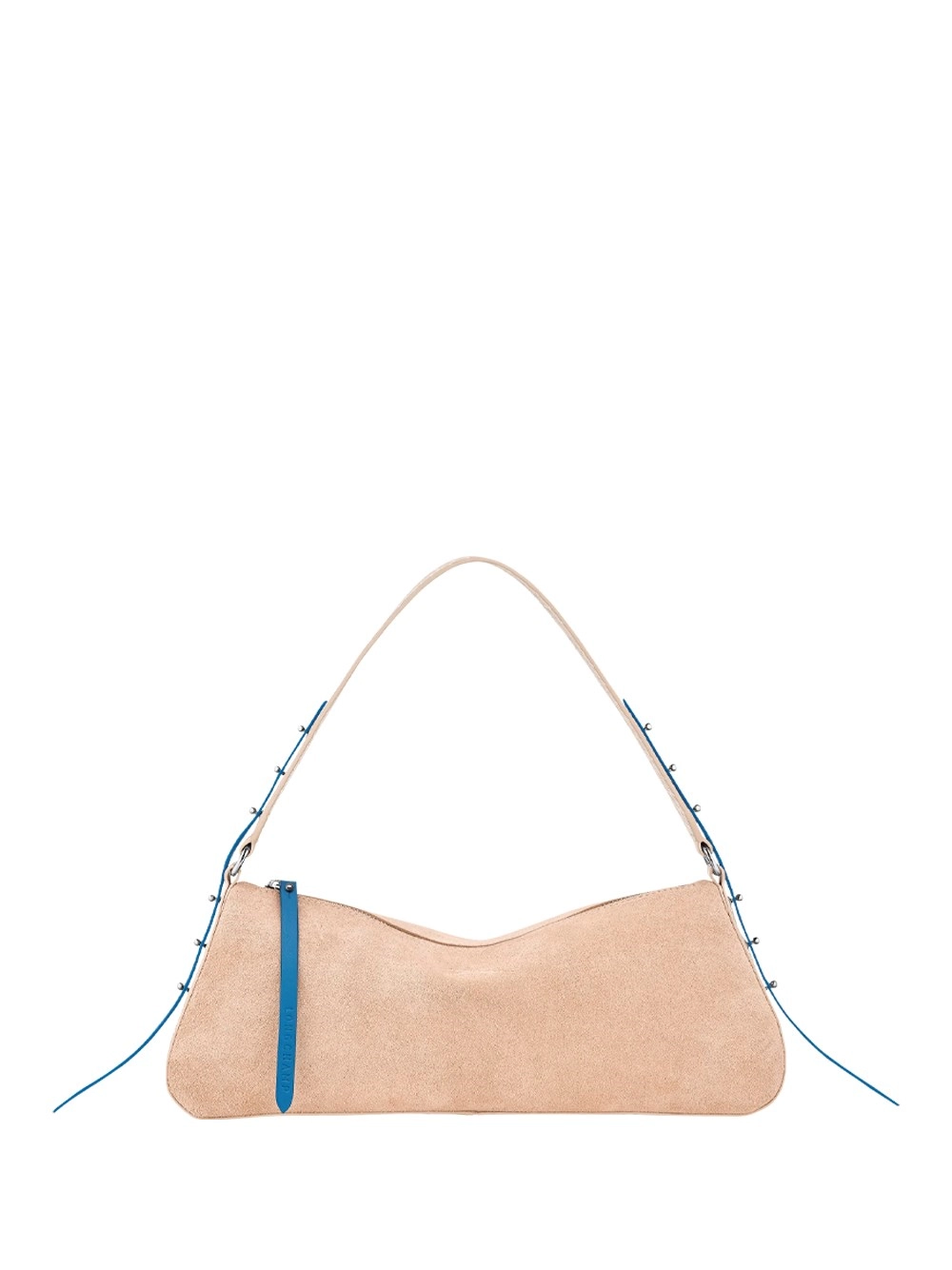 Longchamp `Re-play Croco` Small Shoulder Bag