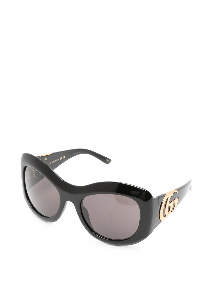 Gucci Gucci Double G Geometric-frame Sunglasses, view 2