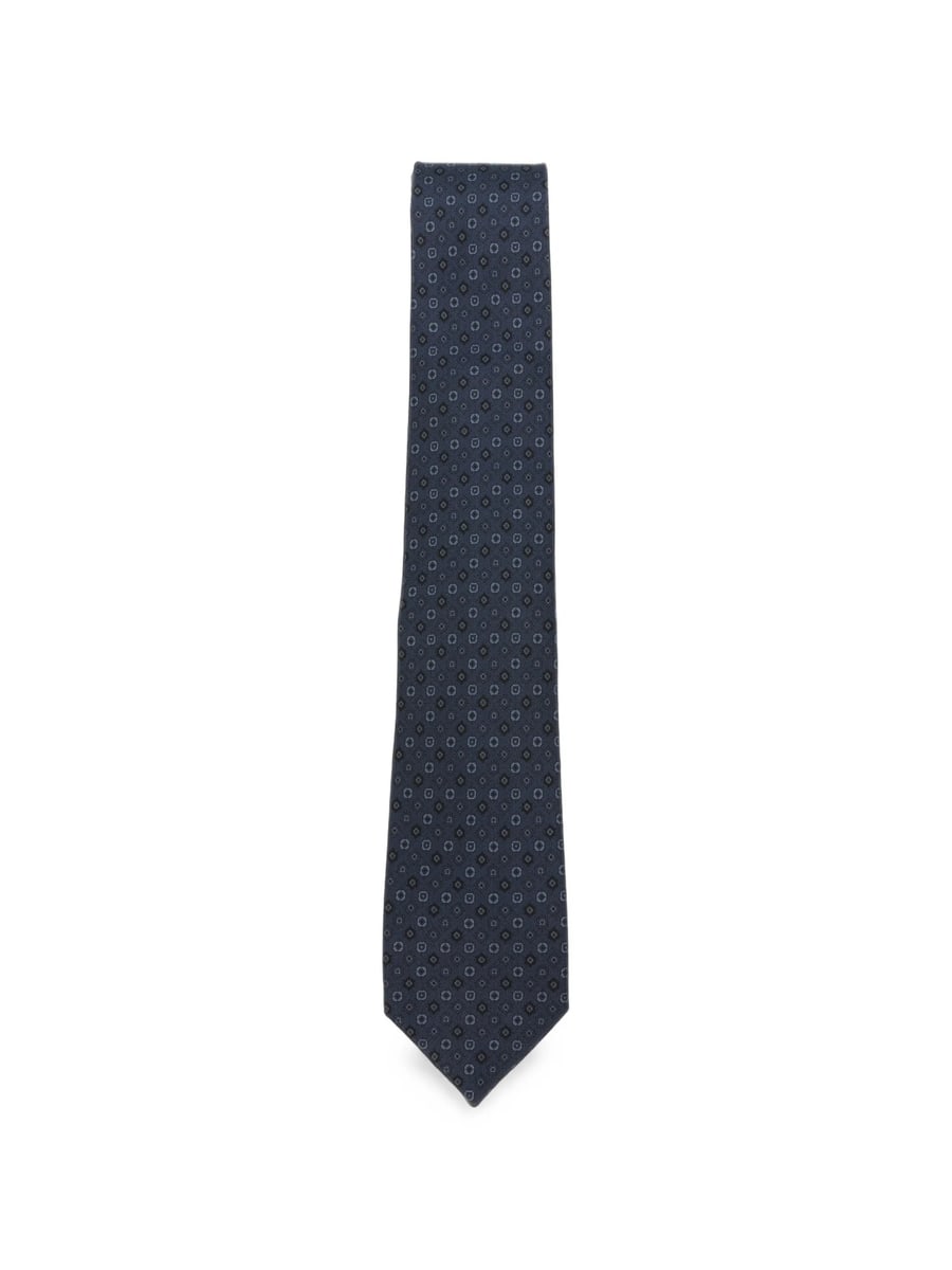 Ferragamo Ferragamo Geometric-pattern Tie