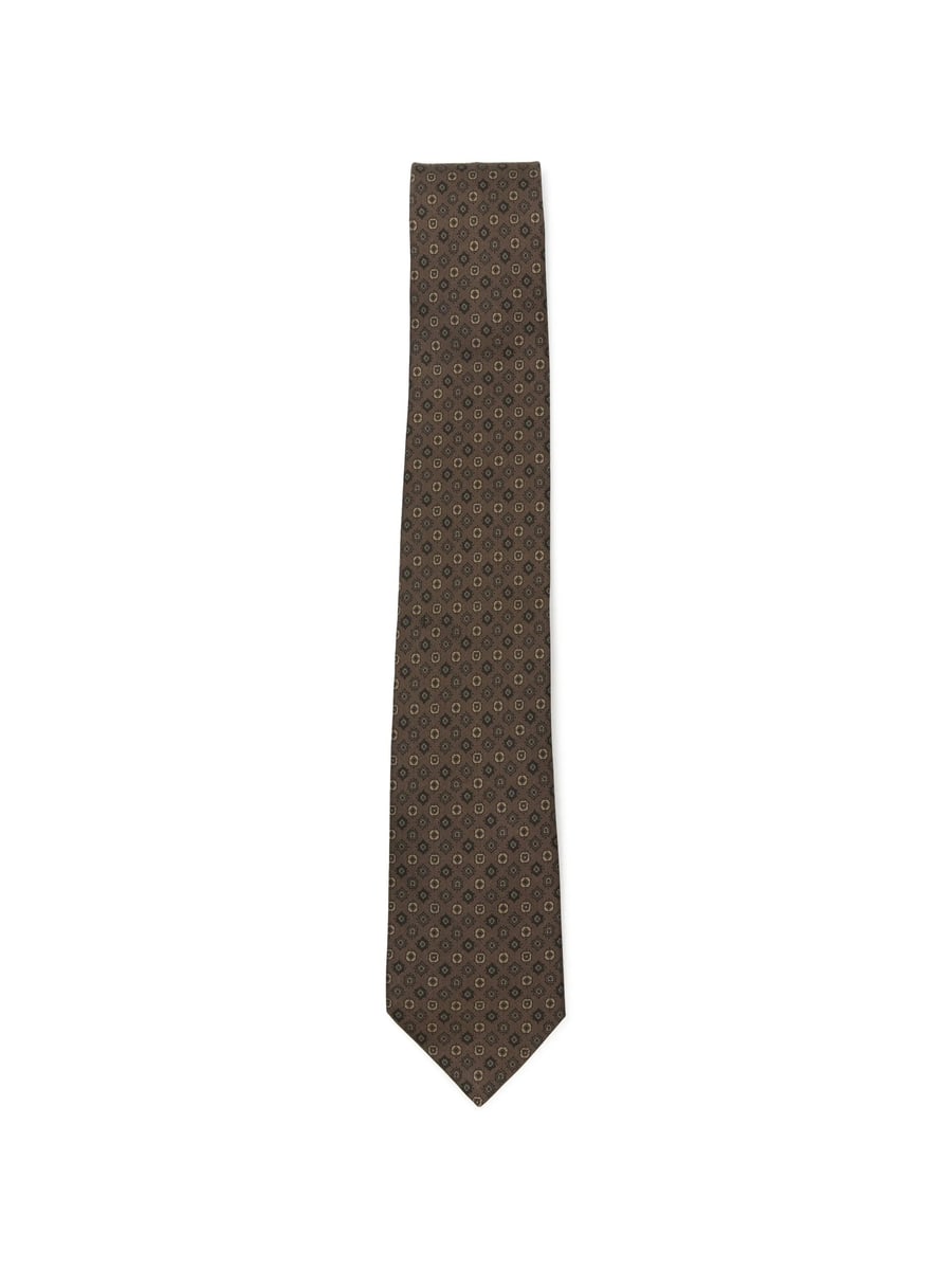 Ferragamo Ferragamo Geometric-pattern Tie