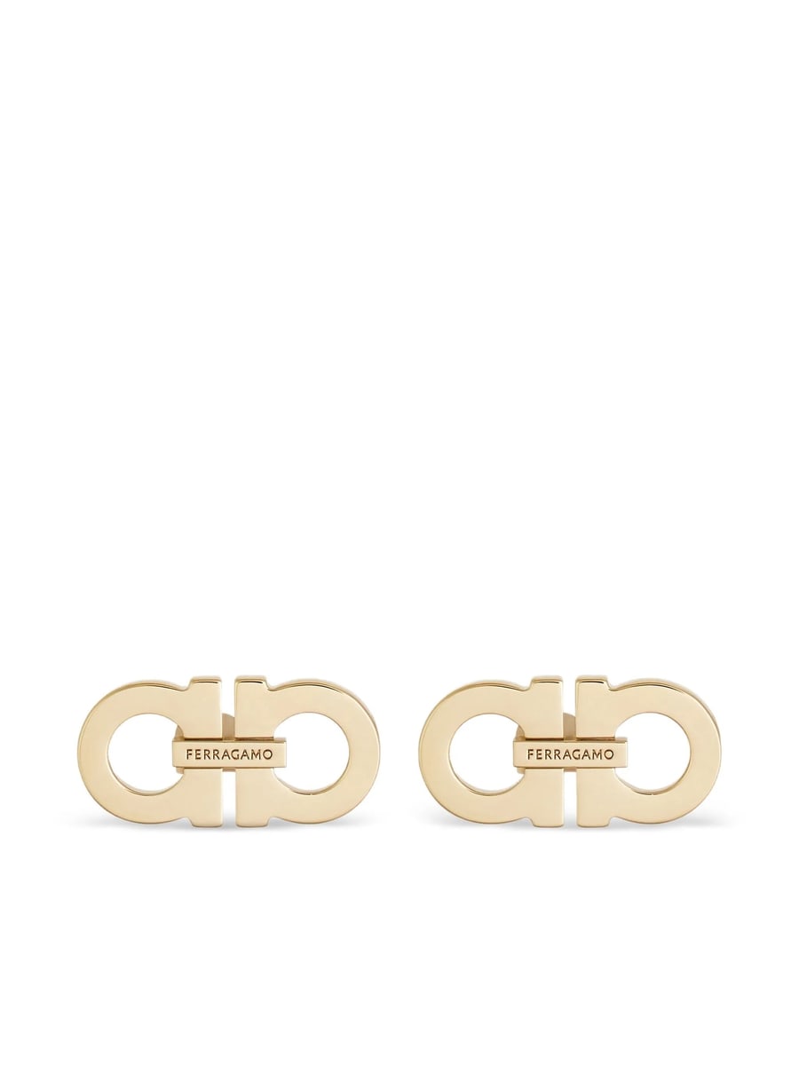 Ferragamo Ferragamo Double Gancini Earrings