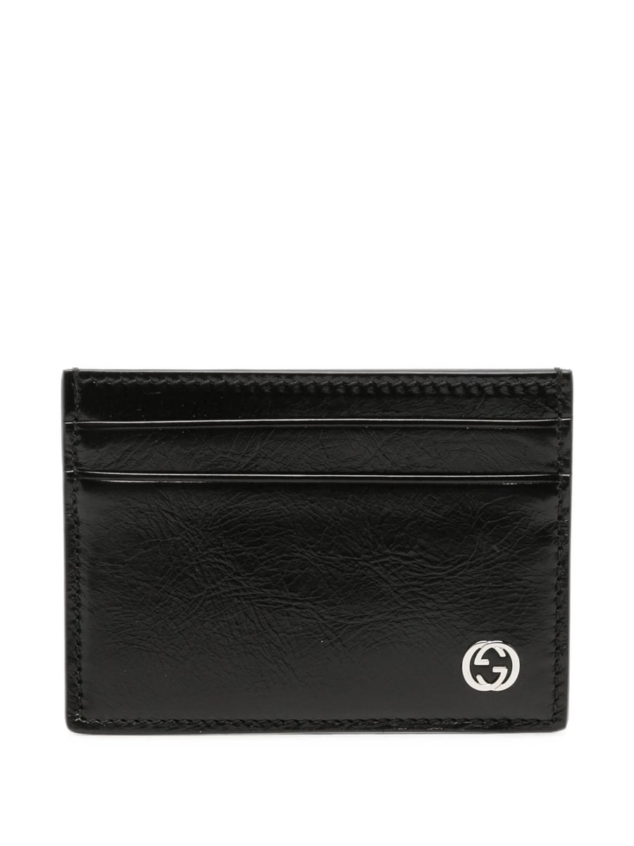 Gucci Gucci Logo-plaque Cardholder