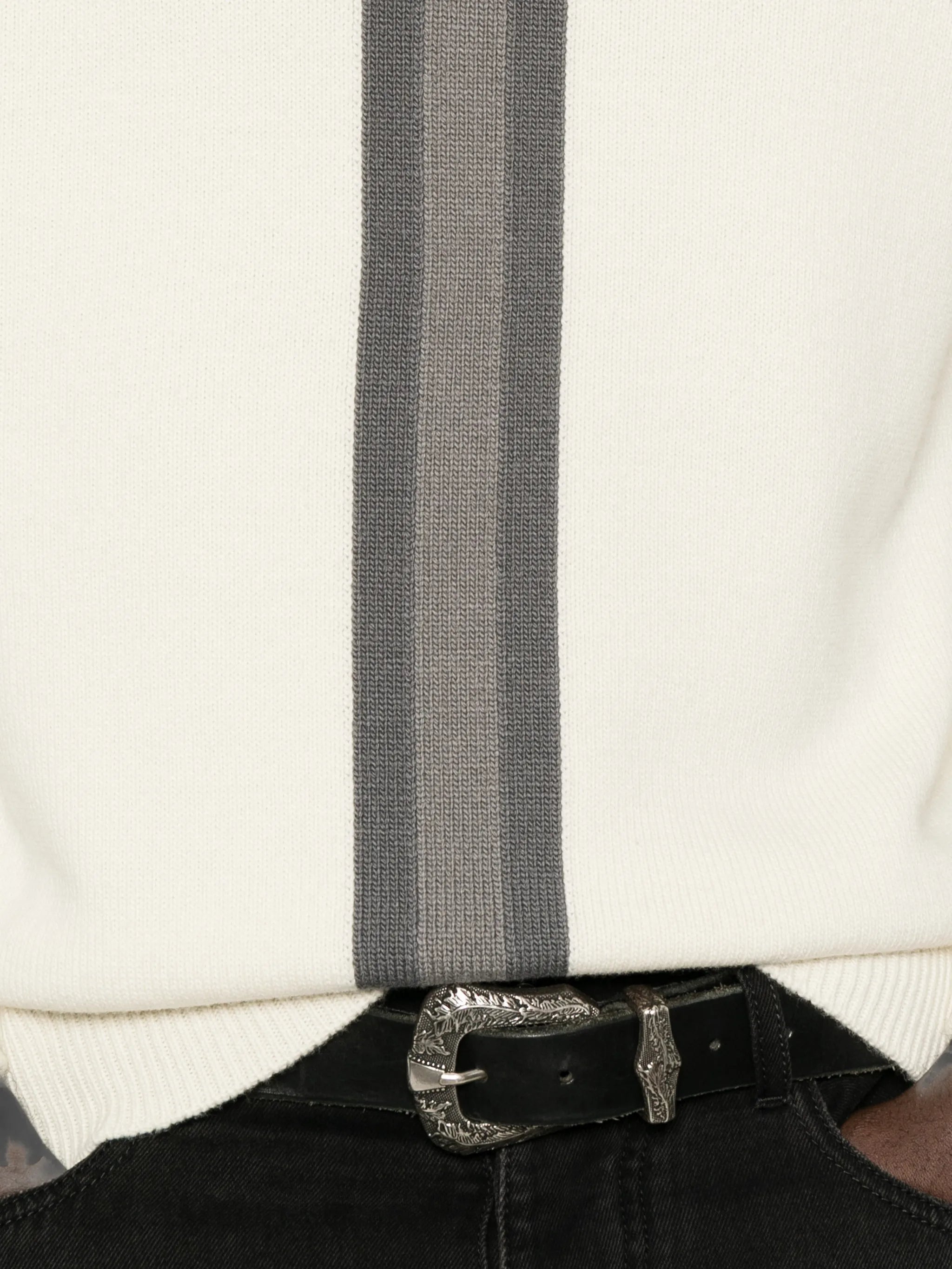 Gucci Gucci Stripe-detail Crew-neck Sweater, view 2
