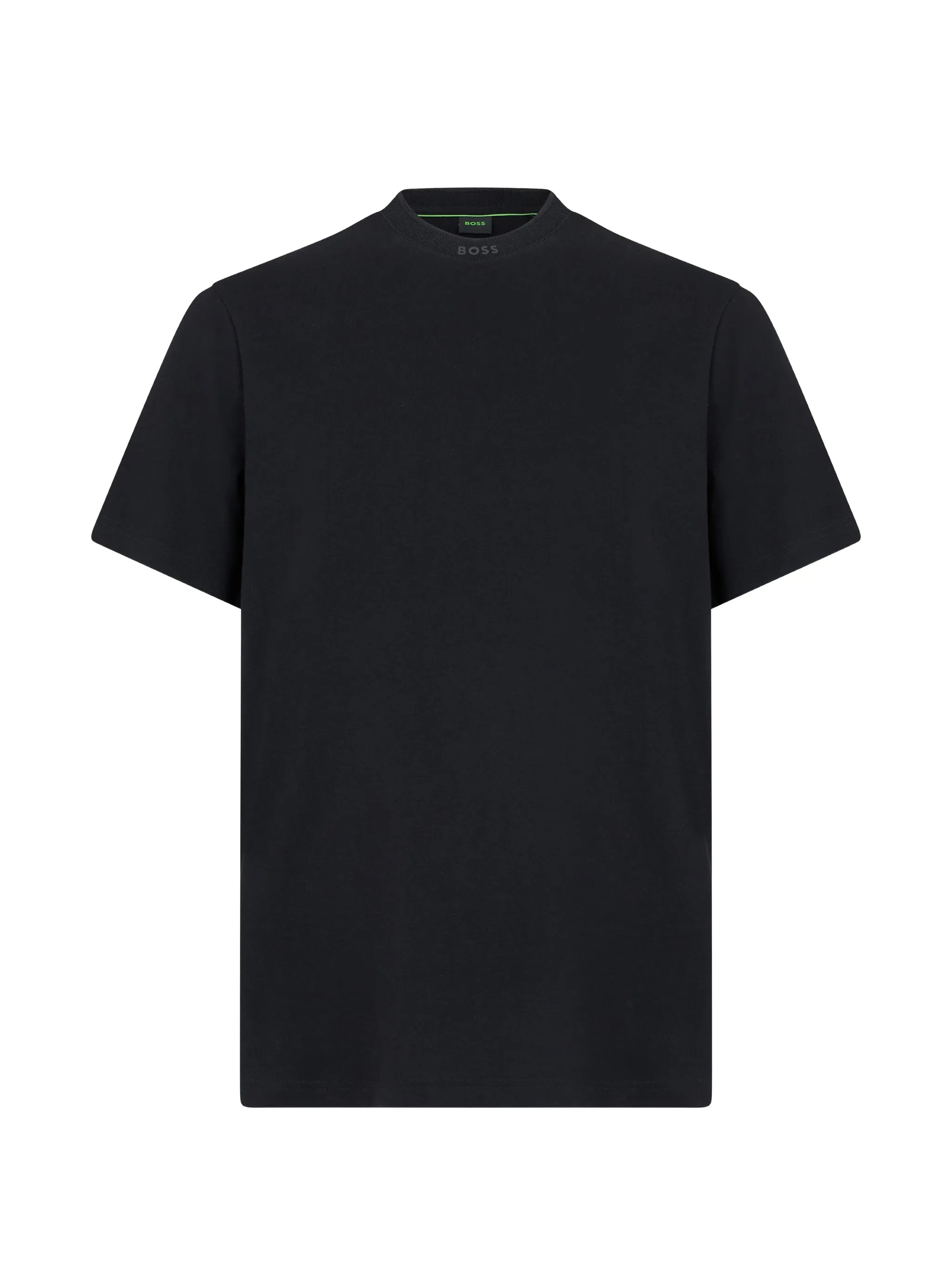 Boss Boss Cotton T-shirt With Logo Crew Neck