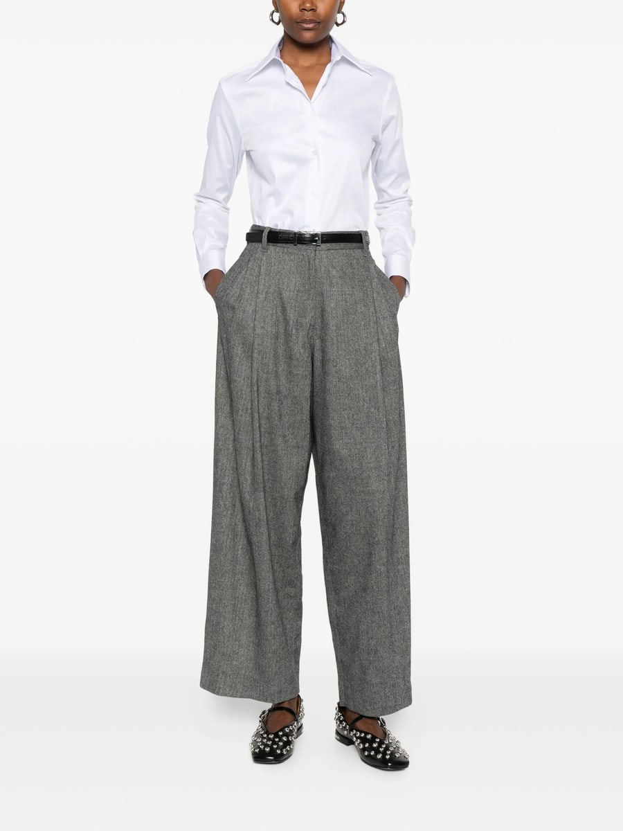 Mazzarelli Mazzarelli Gea Button-down Long-sleeve Shirt, view 3