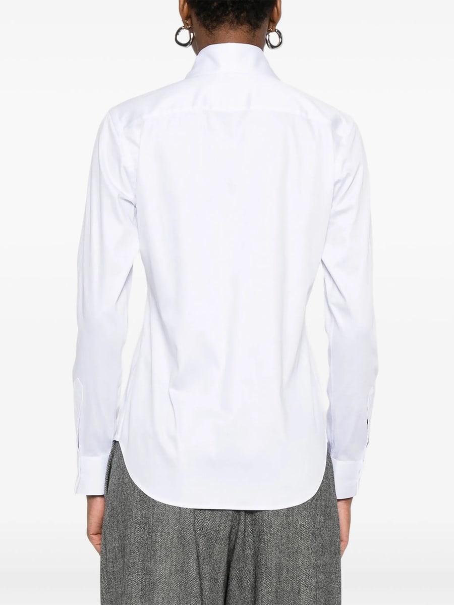 Mazzarelli Mazzarelli Gea Button-down Long-sleeve Shirt, view 4