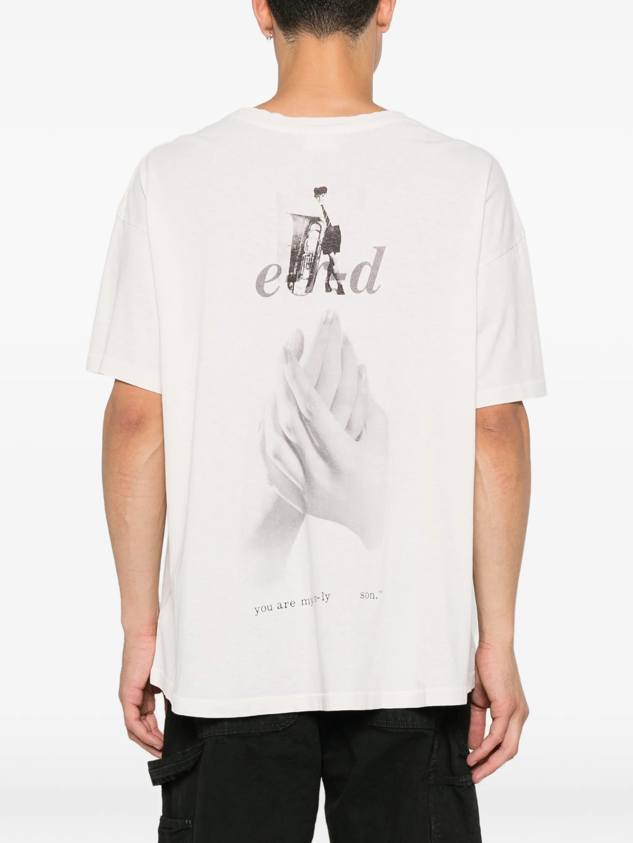 Enfants Riches Déprimés Enfants Riches Déprimés Graphic-print Cotton T-shirt, view 2