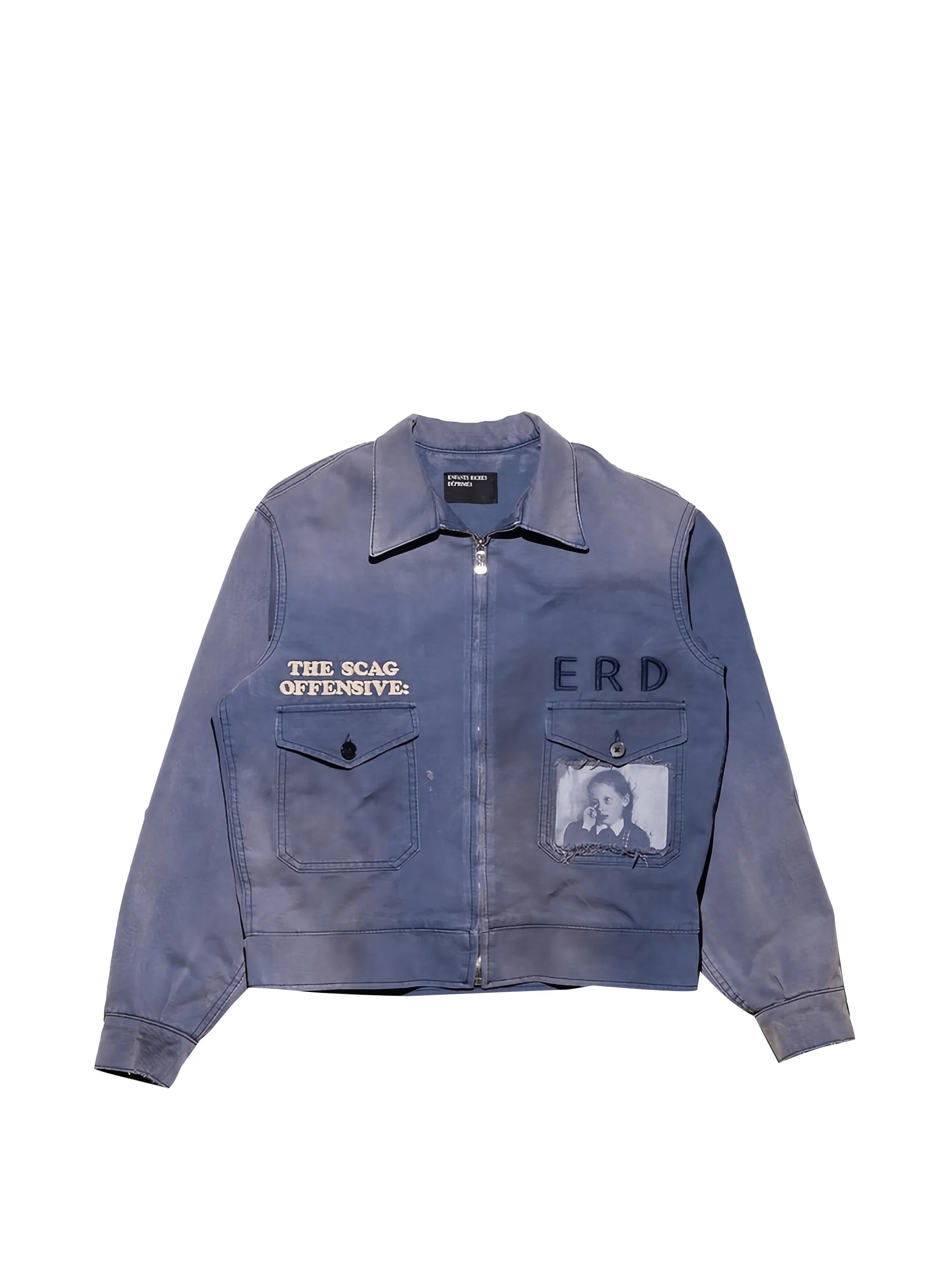 Enfants Riches Déprimés Enfants Riches Déprimés Graphic-print Embroidered Jacket