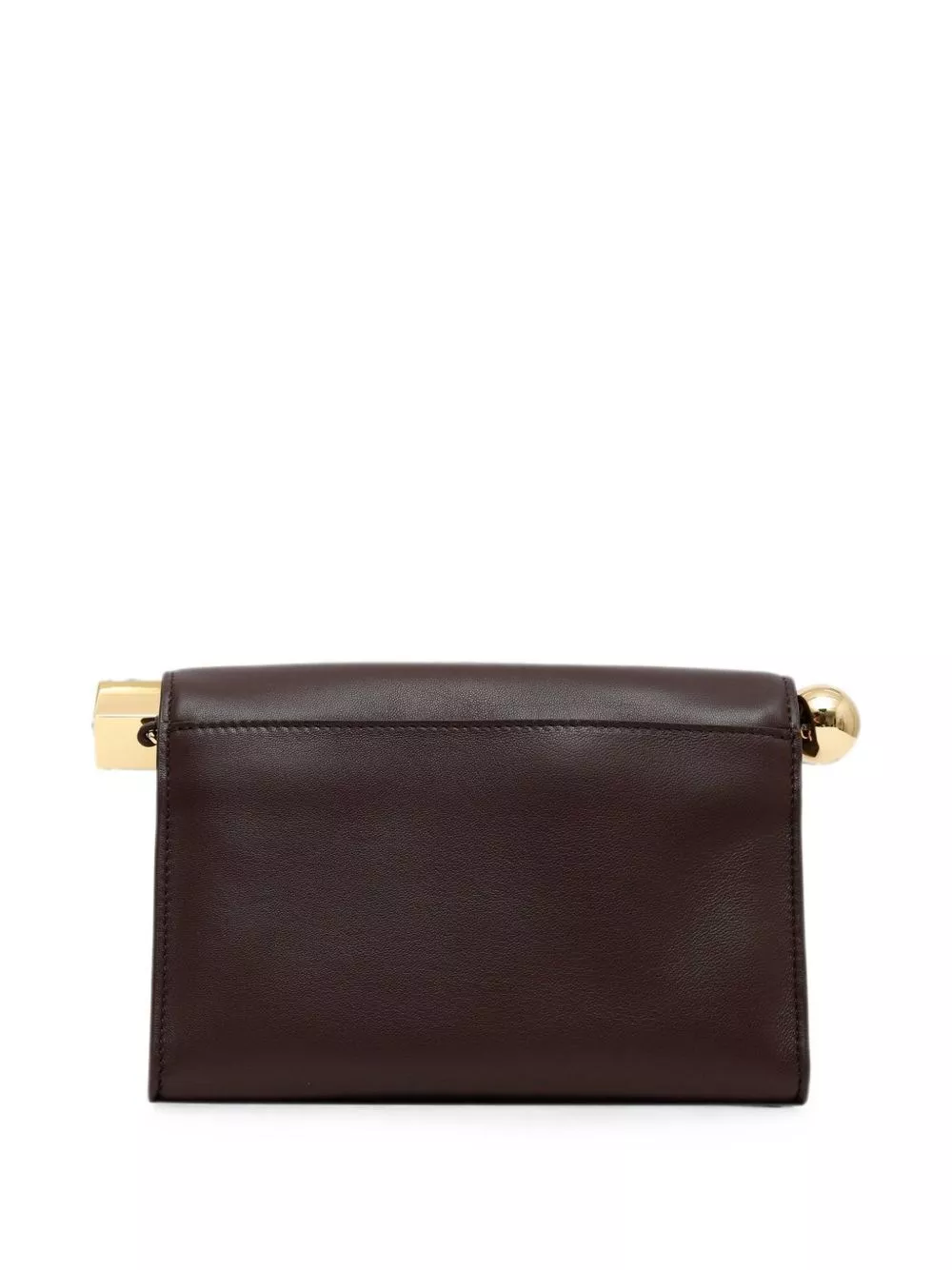 Jacquemus Clutch in pelle Le Sac Rond Carre, view 2