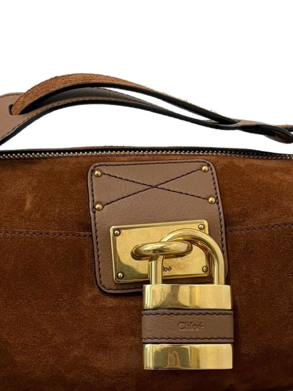 Chloé Borsa a spalla in pelle Paddington, view 2