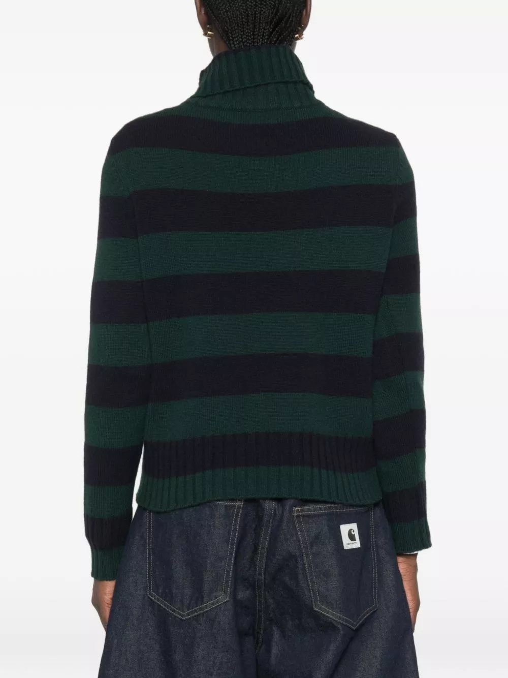 Beyou Maglione a collo alto in cashmere, view 2