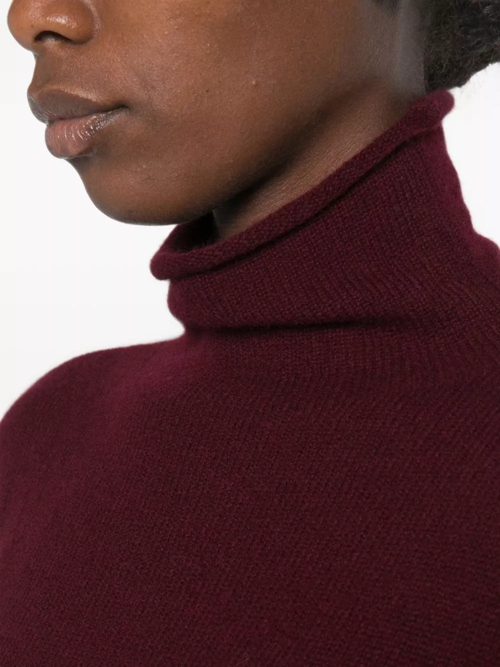 Beyou Maglione a collo alto in cashmere, view 2