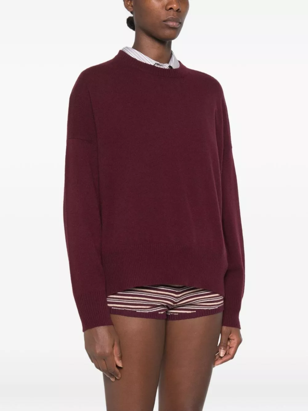 Beyou Maglione girocollo in cashmere, view 2