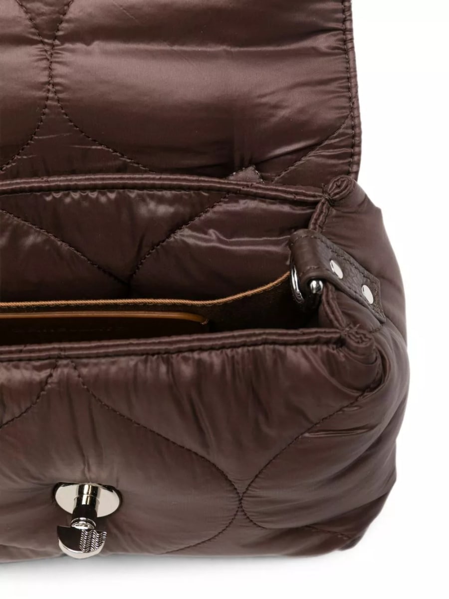 Zanellato Borsa a mano in pelle baby Postina Lunaria, view 3
