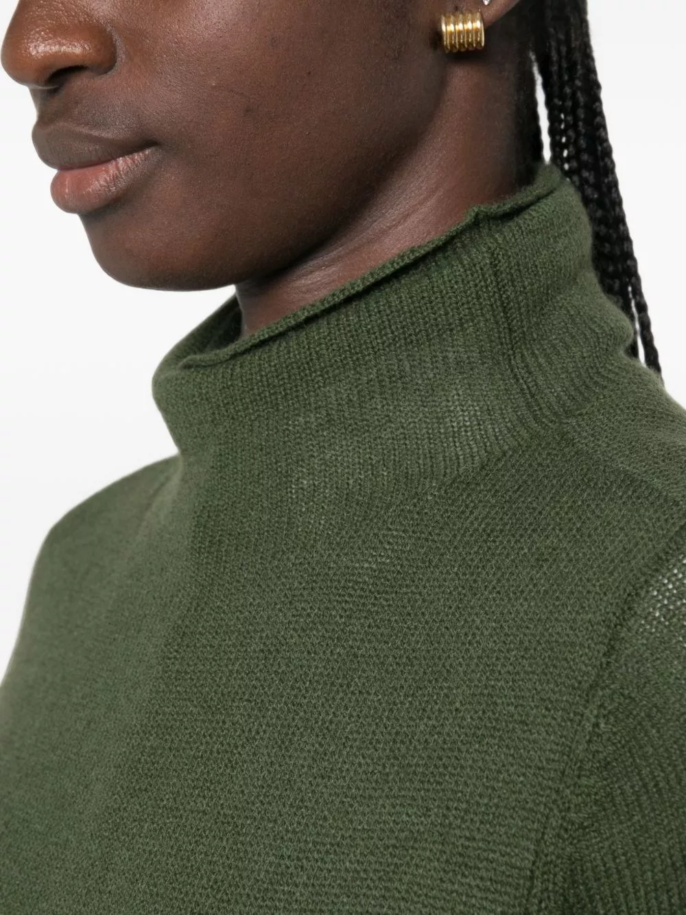 Beyou Maglione a collo alto in cashmere, view 2