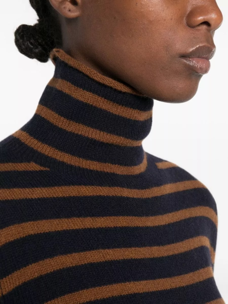 Beyou Maglione a collo alto in cashmere, view 3