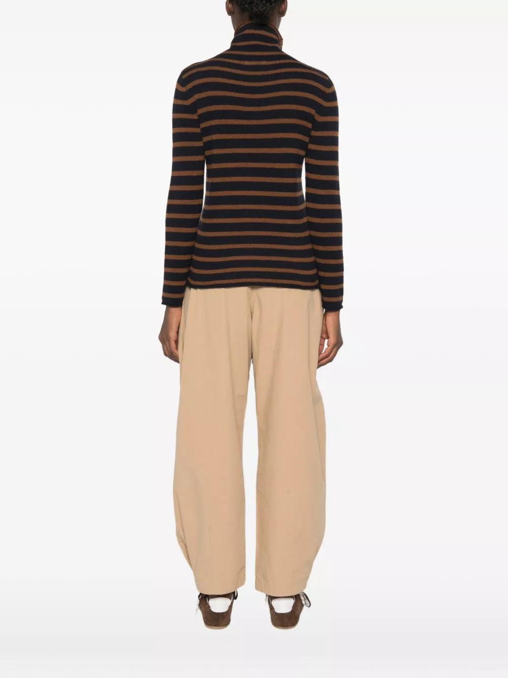 Beyou Maglione a collo alto in cashmere, view 2