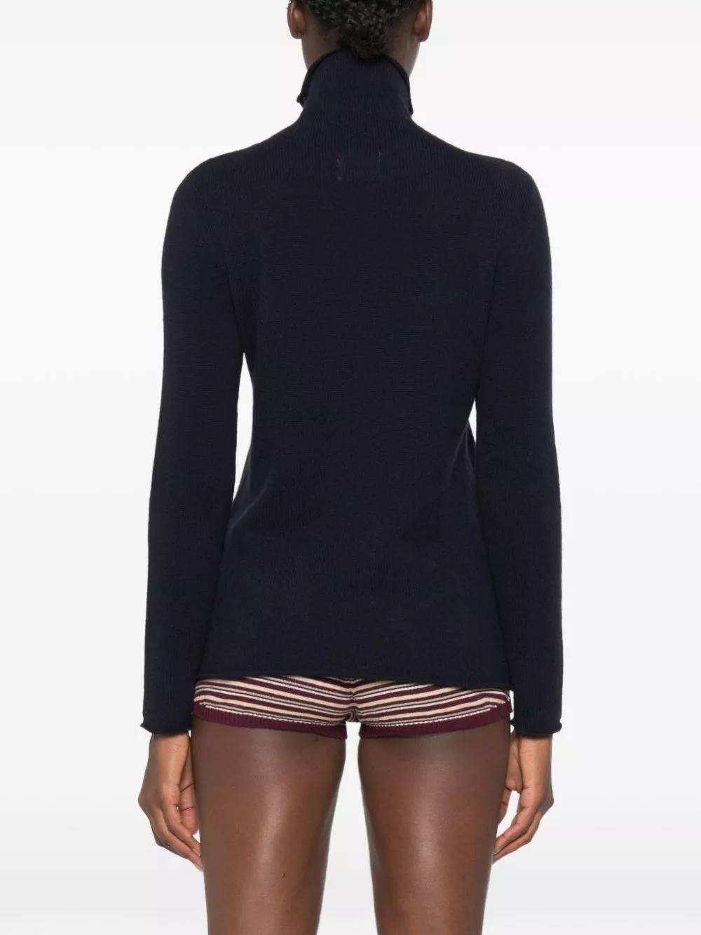 Beyou Maglione a collo alto in cashmere, view 2