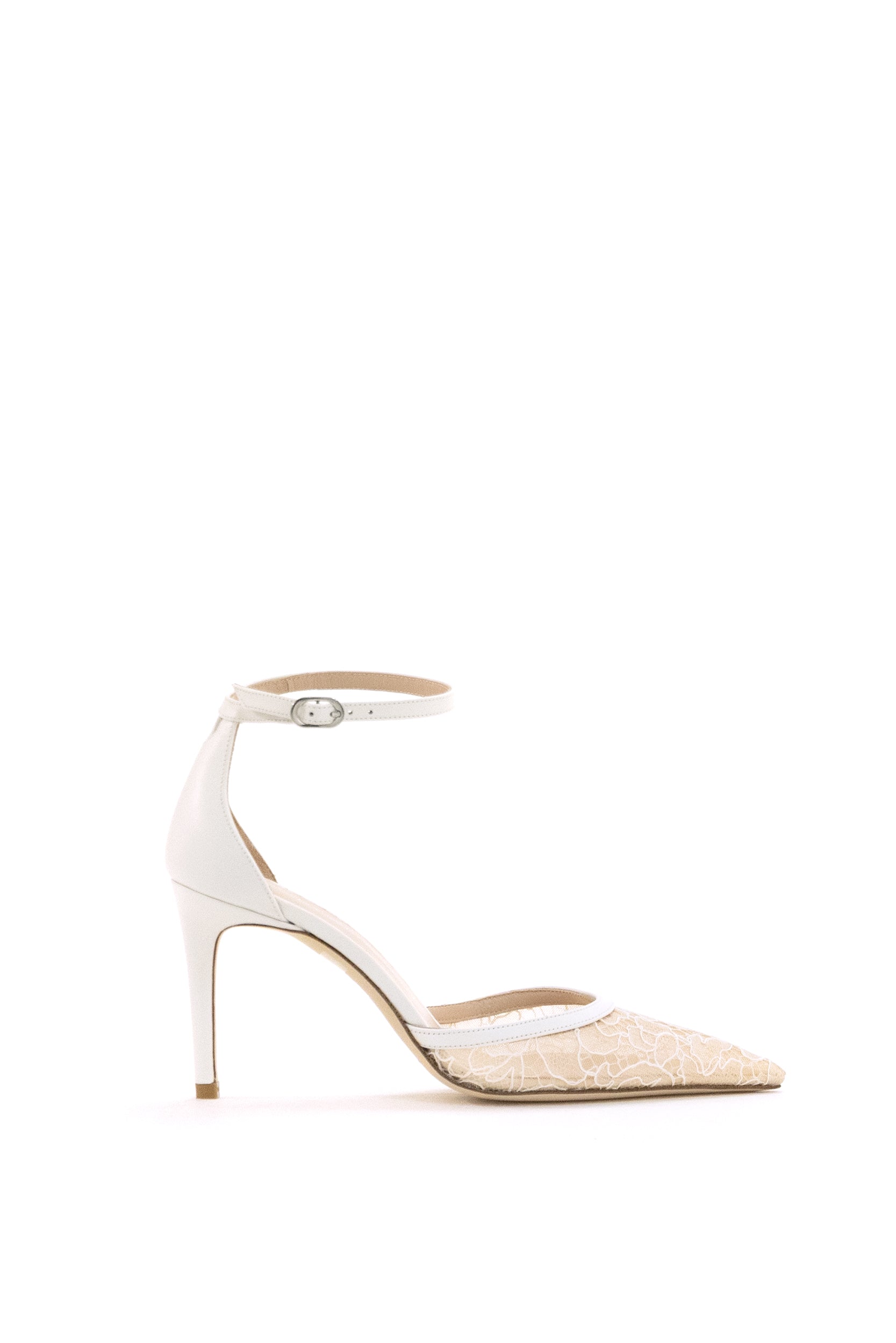 STUART WEITZMAN Décolleté Stuart in Pelle e Mesh