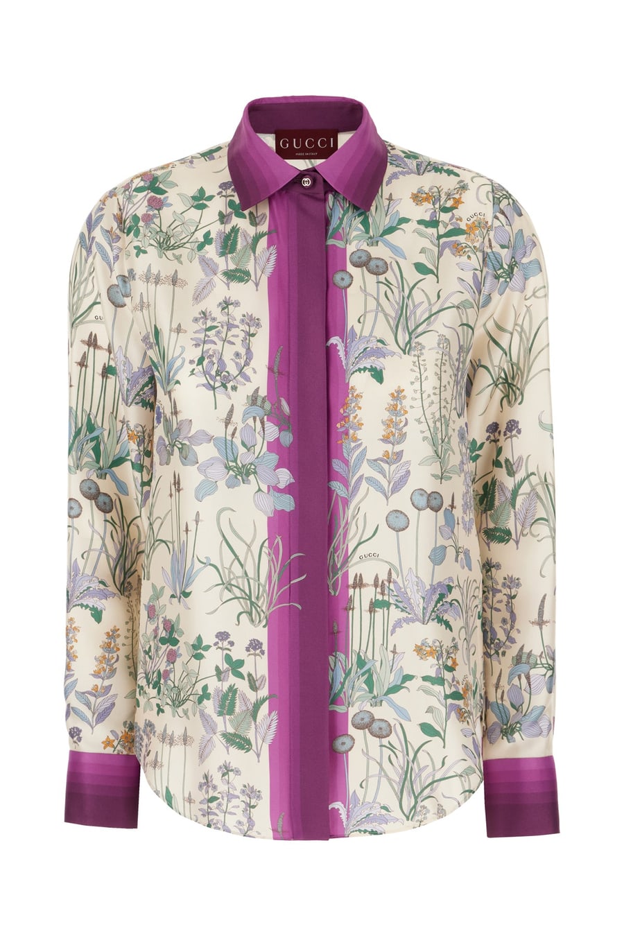 Gucci Blusa in seta stampata