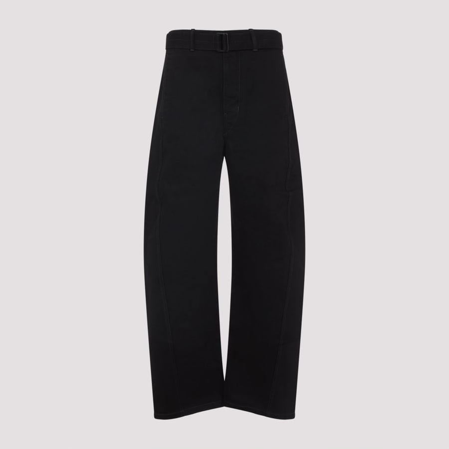 Lemaire Lemaire Twisted Belted Pants, view 3