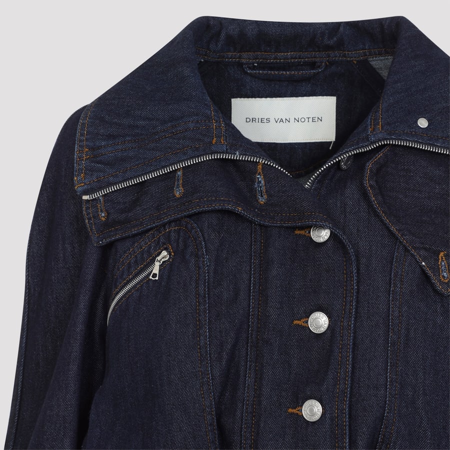 Dries Van Noten Dries Van Noten Vida Denim Jacket, view 5