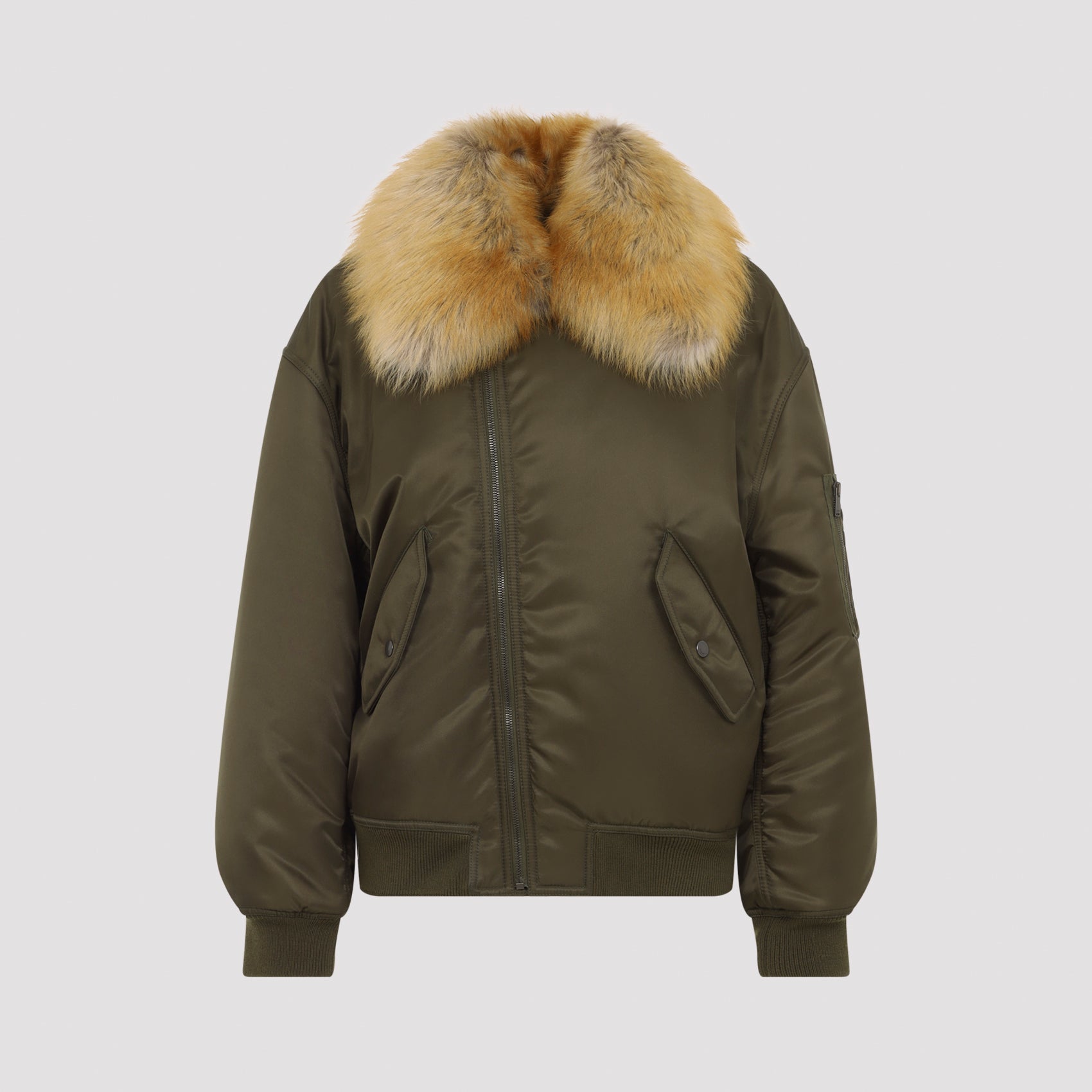 Saint Laurent Saint Laurent Shearling Bomber