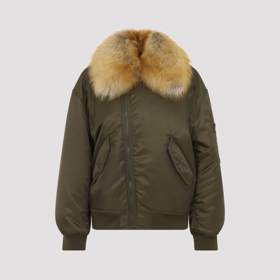 Saint Laurent Saint Laurent Shearling Bomber