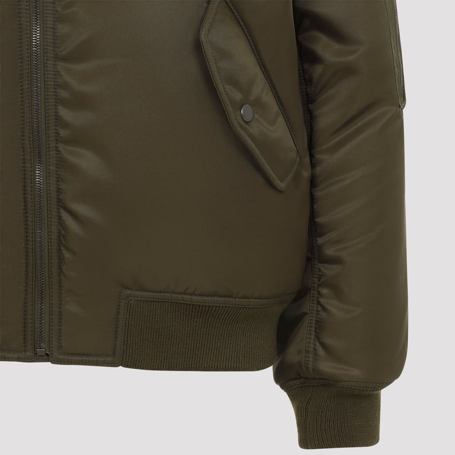 Saint Laurent Saint Laurent Shearling Bomber, view 5