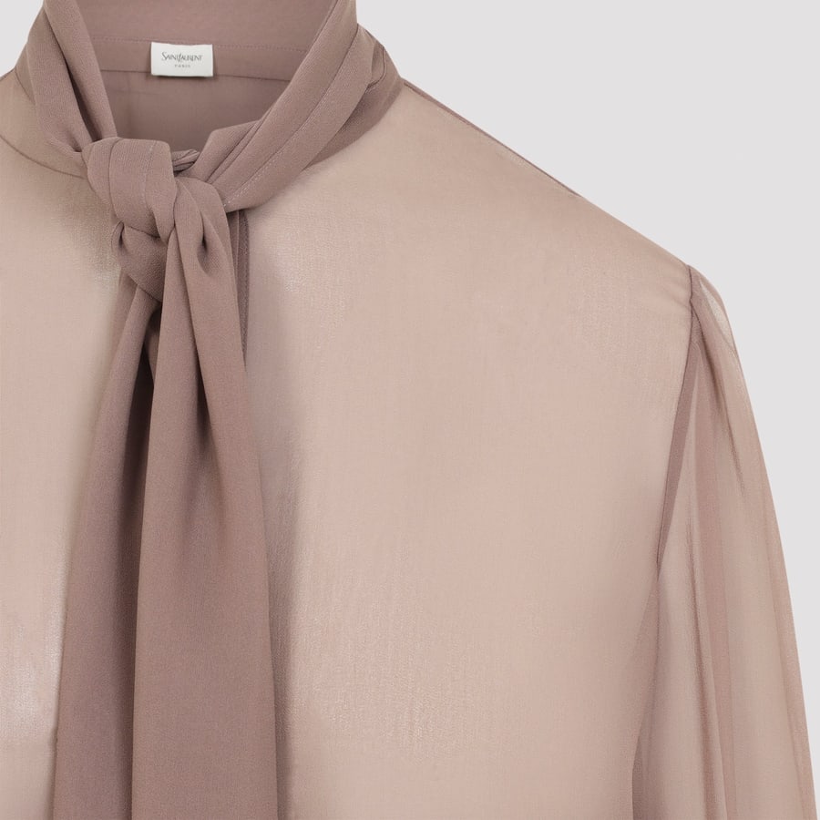Saint Laurent Saint Laurent Silk Shirt, view 5
