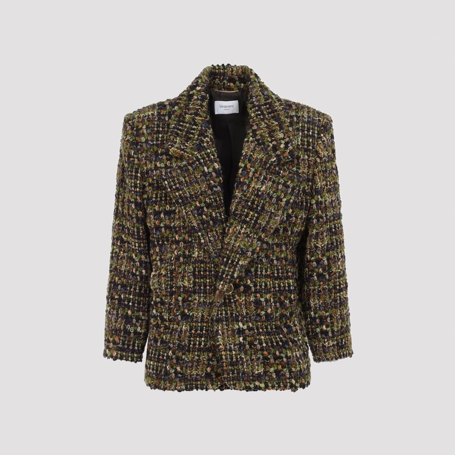 Saint Laurent Saint Laurent Tweed Jacket, view 3
