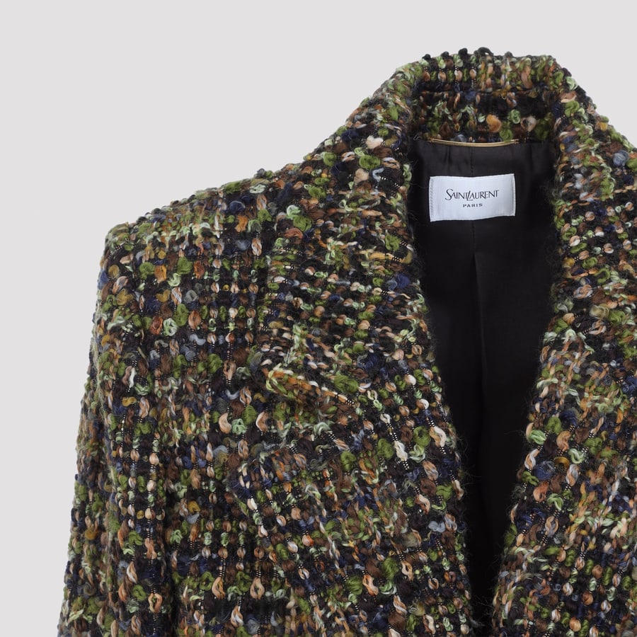 Saint Laurent Saint Laurent Tweed Jacket, view 6